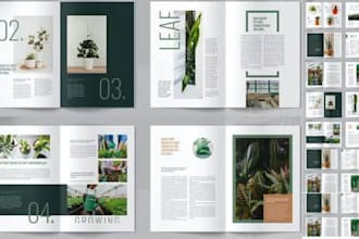 design medspa service catalog lookbook skincare catalogue spa brochure