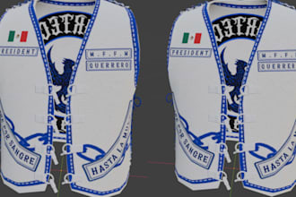create mc kuttes fivem vest flag mc bike patch