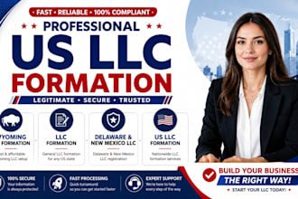 create and file your wyoming, delaware, or new mexico llc