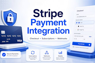 integrate stripe payment gateway in your website
