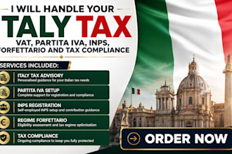 handle italy tax partita iva regime forfettario setup for expats and freelancers