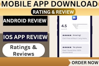 drive download install playstore applestore ranking USA mobile app promotion
