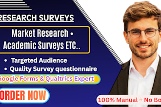 create academic survey questionnaire using google forms or qualtrics