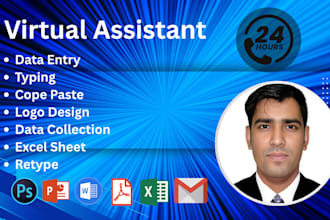 do data entry, image to word, pdf to word typing etc