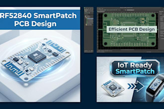build low power nrf52840 smartpatch pcb system