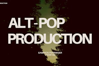 produce your alt pop song with vocals