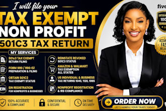 file your nonprofit 501c3 tax exempt return and irs compliance