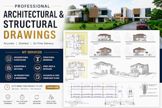 draft structural drawings, architectural drawings and house plans