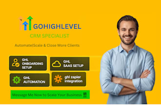 setup ghl saas ghl automation ghl onboarding ghl zapier integration ghl agency