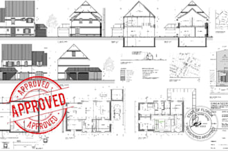 fix building permit correction and resubmit city ready drawing