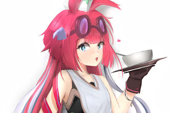 draw your roblox avatar in my anime artstyle
