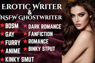 ghostwrite romance story nsfw gay erotic story fanfiction anime bdsm kinky smut