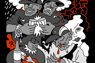 draw original illustrations, characters, posters and stamps