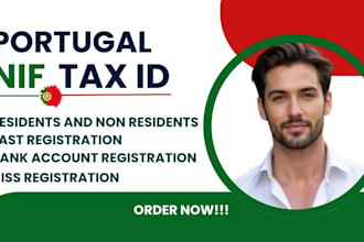 get portugal nif number, do tax id and registration