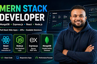 build a full stack mern web app and custom solutions