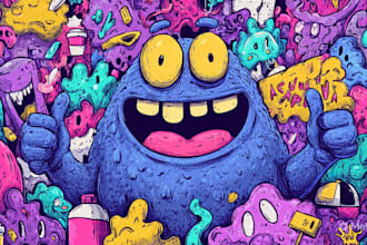 draw a cartoon character