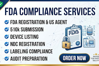 fda 510k submission medical device listing ndc and fda registration
