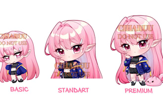 draw chibi of your oc or favorite characters