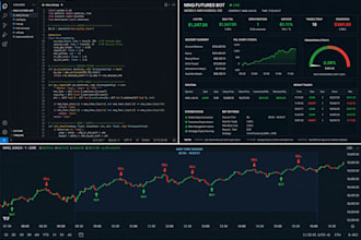 build a custom futures trading bot for mnq, mes or nq