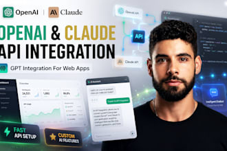 integrate openai, claude, gpt api into your web application