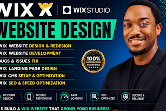 fix wix website edit wix site design and redesign wix website, wix online store