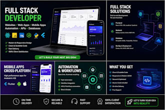 develop full stack web apps mobile apps and automation