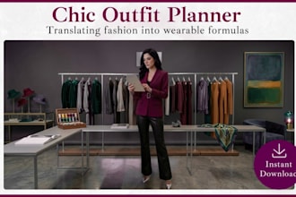 create a chic style outfit planner with wearable formulas