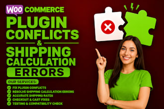 fix woocommerce plugin conflicts and shipping calculation errors