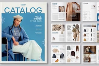 design luxury b2b beauty fashion or product jewelry catalog catalogue lookbook
