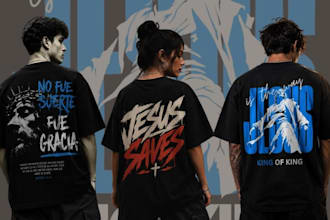 design custom christian streetwear t shirts, hoodies, merchandise apparel
