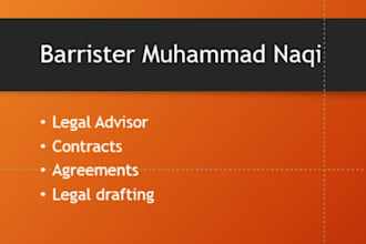 draft professional legal contracts and agreements