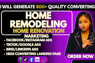 800 converting home remodeling leads via facebook ads kitchen remodeling google