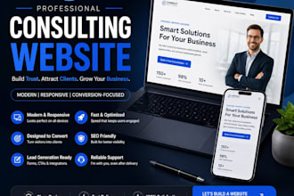 create a consulting website for your business