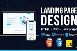 design a landing page