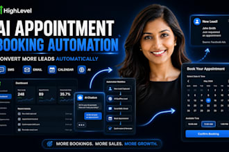setup gohighlevel ai calendar booking workflows for lead conversion