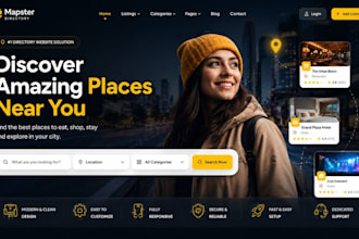 design brilliant directory website, geodirectory website, business directory web