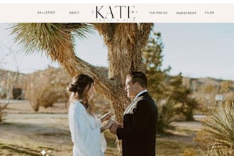 squarespace photography website, wedding website ordering rsvp portfolio website