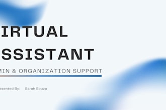 ser sua assistente virtual para tarefas administrativas