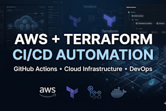 setup AWS infrastructure with terraform and github actions