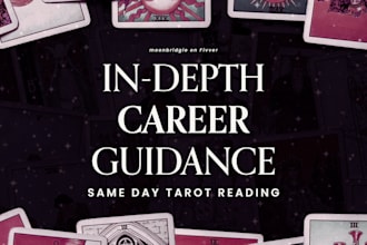 provide a career tarot reading with honesty and depth