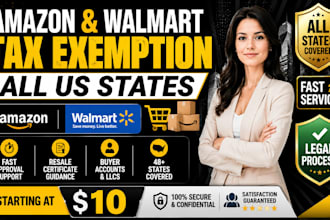 amazon walmart sales tax exemption all 44 states USA walmart sales tax exemption