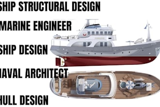 provide ship structural design and marine engineer services