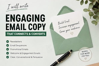 write engaging email copy and newsletters for your business
