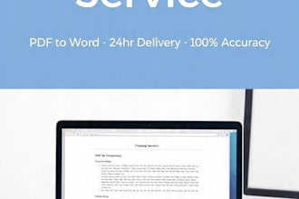 type 10 pages  fast and accurately  in 2 days