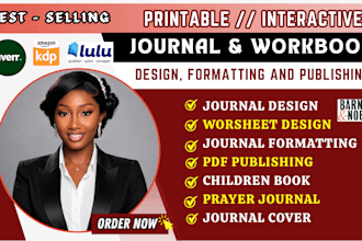 journal design, journal formatting, prayer journal digital journal canva journal