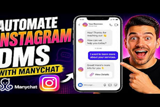 audit, fit, rebuild and optimize your ig, fb, manychat chatbot automation flows