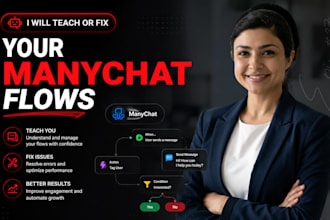 teach or fix your manychat flows