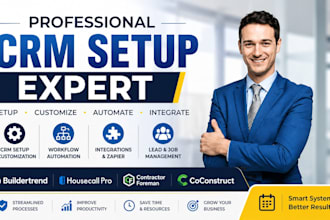 buildertrend housecall pro crm contractor foreman coconstruct zapier integration