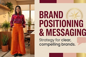create a brand positioning and messaging strategy to improve conversion