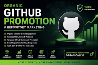 do organic github promotion and repository marketing